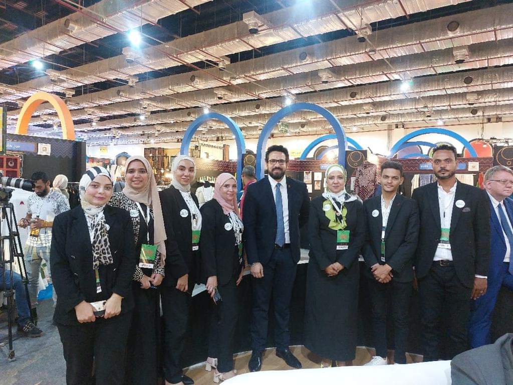 جامعة المنيا تفوز بالمركز الثاني في مسابقة تطوير الحرف اليدوية