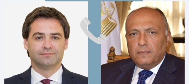 شكري يكثف اتصالاته بنظرائه من هولندا ومولدوفا وكندا والسعودية والأردن لبحث وقف التصعيد في غزة