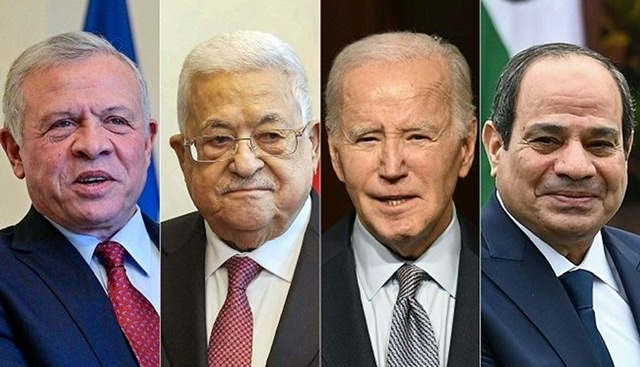 العاهل الأردني يستضيف رؤساء أمريكا ومصر وفلسطين في سبيل وقف الحرب على غزة