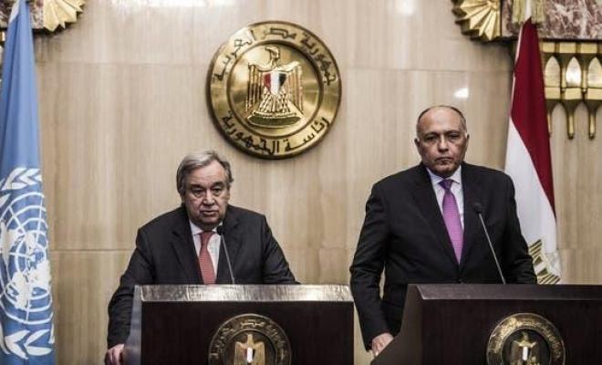 الأمين العام للأمم المتحدة: أدعو إلى وقف إطلاق النار في قطاع غزة