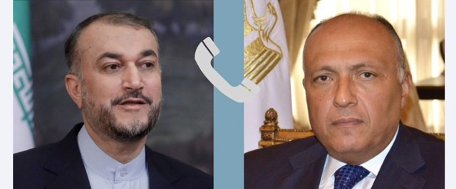 شكري يؤكد لنظيره الإيراني خطورة توسيع رقعة الصراع في غزة وامتداد العنف لمناطق أخري 