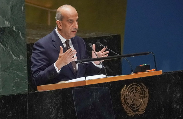 بيان مصر بالأمم المتحدة .. وقف إطلاق النار في غزة ورفض التهجير