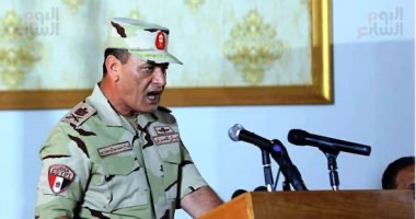 قائد الجيش الثانى الميدانى من سيناء: مرابطون لحماية أمن مصر القومى