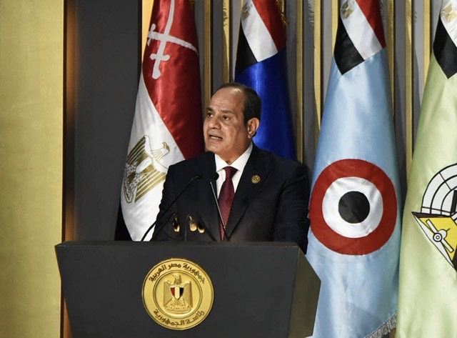 السيسي في الذكري الـ50 لنصر أكتوبر: سيناء، أمانة غالية فى أعناق  المصريين