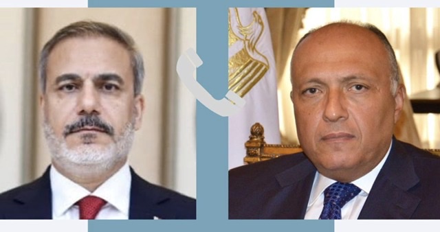شكري يبحث هاتفيّا مع نظيريه الألمانية والتركي  احتواء الأزمة بين الجانبين الفلسطيني والإسرائيلي