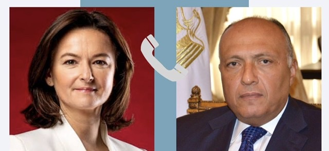 شكري يبحث مع نظرائه من البرتغال والنرويج وسلوفينيا جهود وقف التصعيد بين فلسطين وإسرائيل