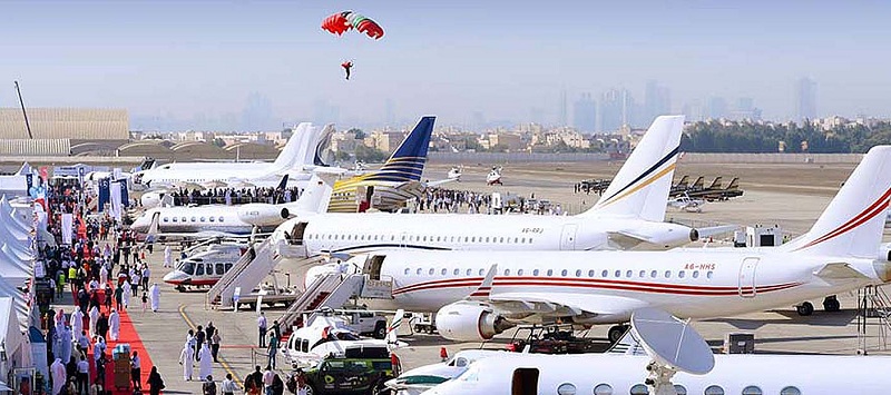 1400 جهة عارضة من 95 دولة في أكبر دورة لمعرض دبي للطيران غدا الإثنين 

