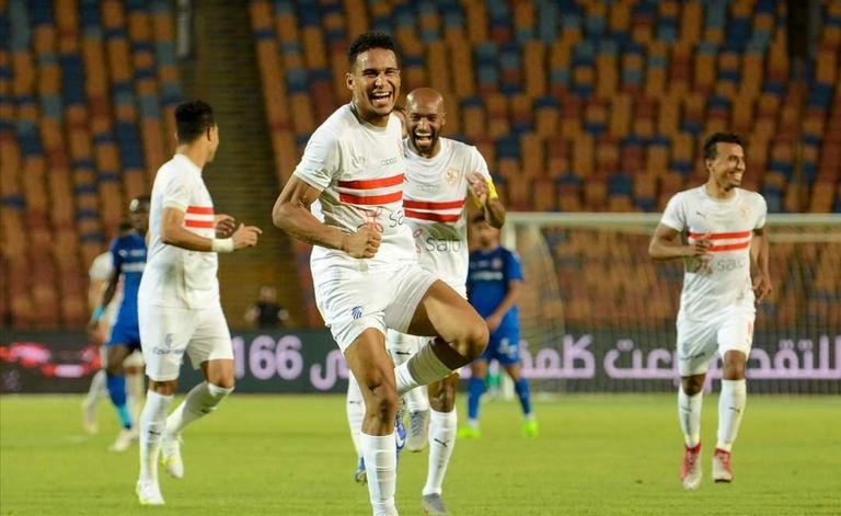 الزمالك يفوز على توت عنخ أمون بهدفين وديًا 