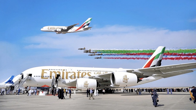 101 مليار دولار صفقات معرض دبي للطيران 2023 ويستقطب أكثر من 135 ألف زائر بزيادة 30% 


