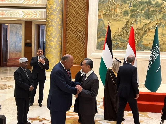 من بكين.. شكري وأعضاء اللجنة الوزارية يؤكدون حتمية تحقيق الوقف الفوري غير المشروط لإطلاق النار في غزة