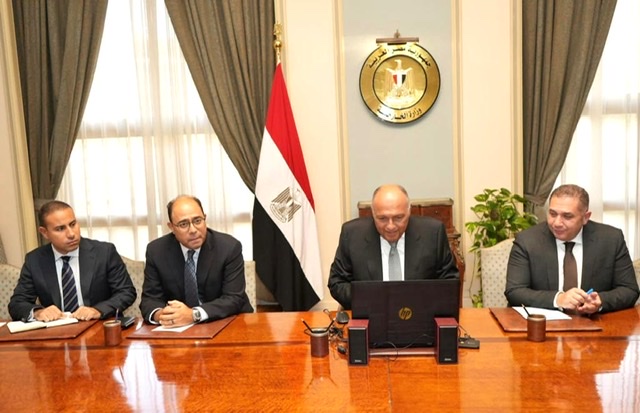 وزير الخارجية يعقد اجتماعّا افتراضيًا مع ممثل الاتحاد الأوروبي حول الأوضاع في غزة
