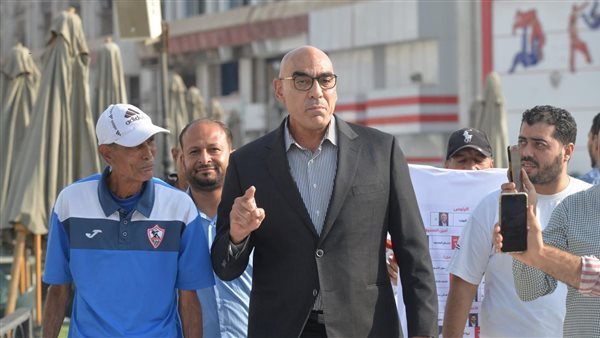 هشام نصر يدلى بصوته في الانتخابات الرئاسية 