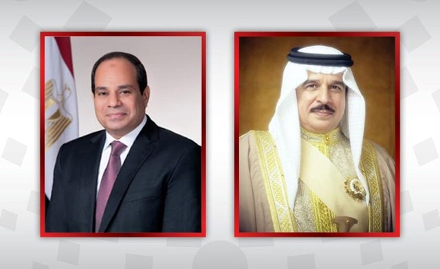ملك للبحرين يهنئ الرئيس السيسي بمناسبة فوزه بفترة رئاسية جديدة