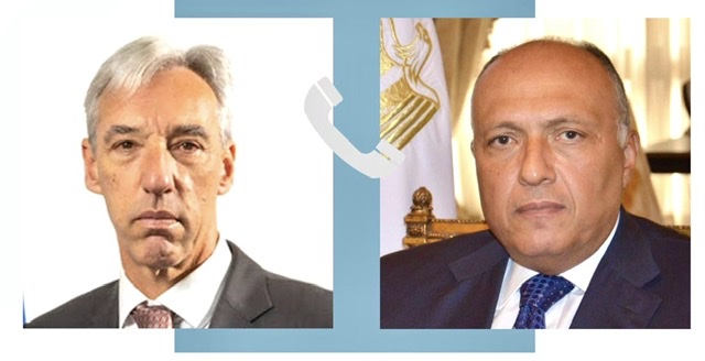 شكري ونظيره البرتغالي يتفقان على ضرورة التنفيذ الكامل والفوري لقرار مجلس الأمن بشأن غزة