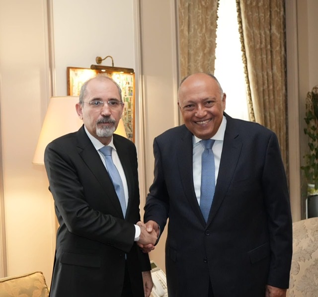 شكري والصفدي يؤكدان أن أمن الملاحة في البحر الأحمر جزء من الأمن القومي المصري والأردني