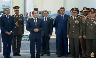 الرئيس السيسي يتفقد أجنحة معرض الصناعات الدفاعية والعسكرية إيديكس  2023