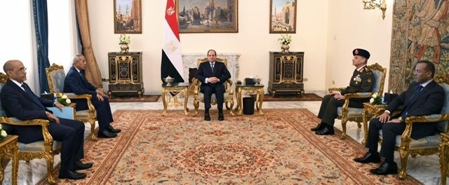 الرئيس السيسي يستقبل وزير الدفاع الوطني الموريتاني 