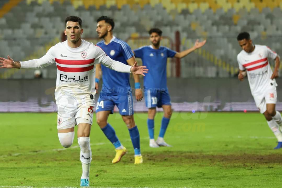 نهاية الشوط الأول بتقدم الزمالك بثلاثية نظيفة على سموحة



