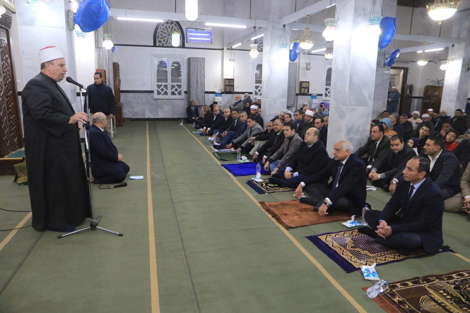 محافظ الجيزة يشهد الاحتفال بذكرى ليلة الإسراء والمعراج بمسجد خاتم المرسلين بالعمرانية