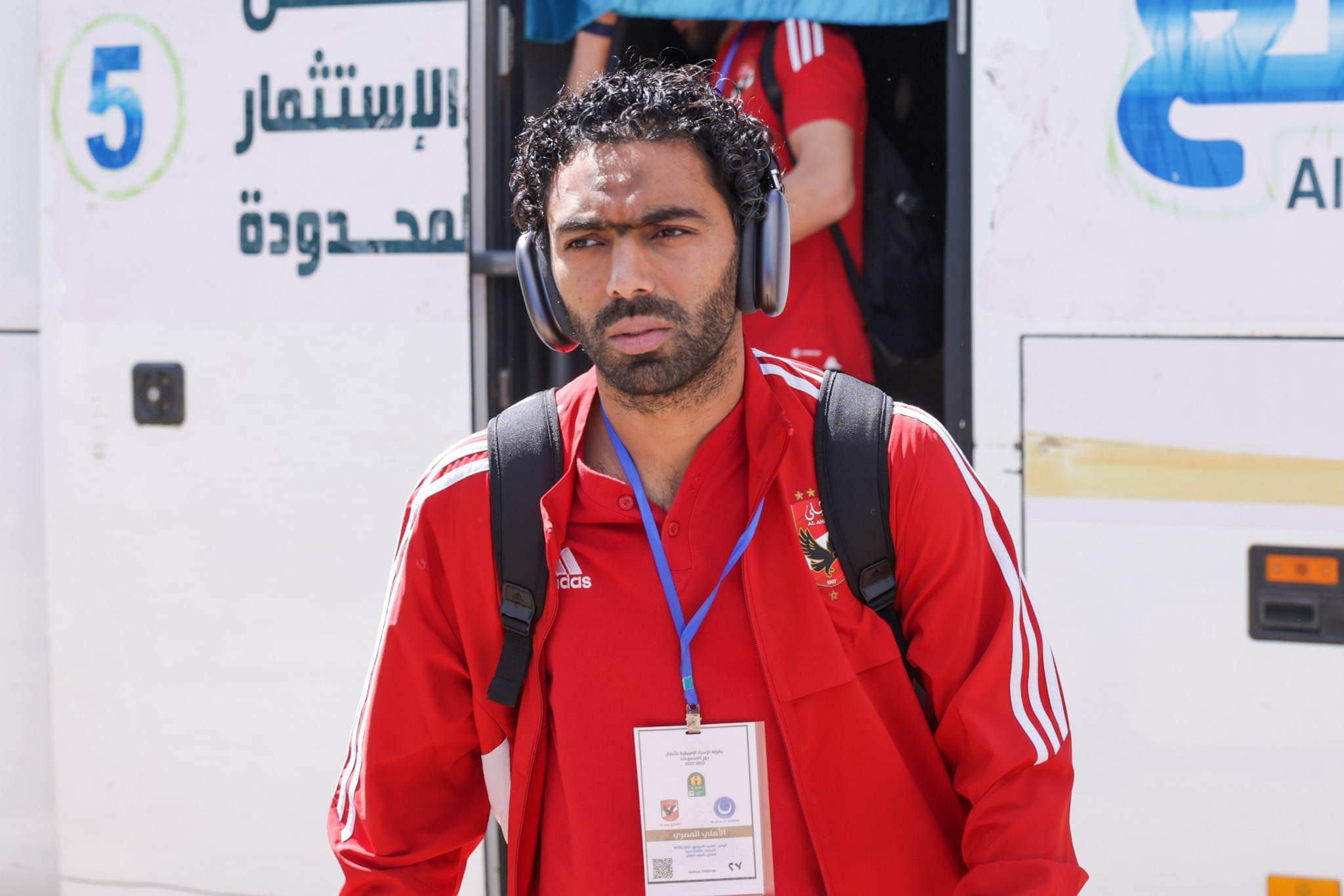 دوري أبطال إفريقيا| بعثة الأهلي تصل ملعب الجوهرة الزرقاء استعدادًا للهلال


