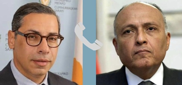 وزير الخارجية يهنئ هاتفيًا نظيره القبرصي لتوليه المنصب الجديد 