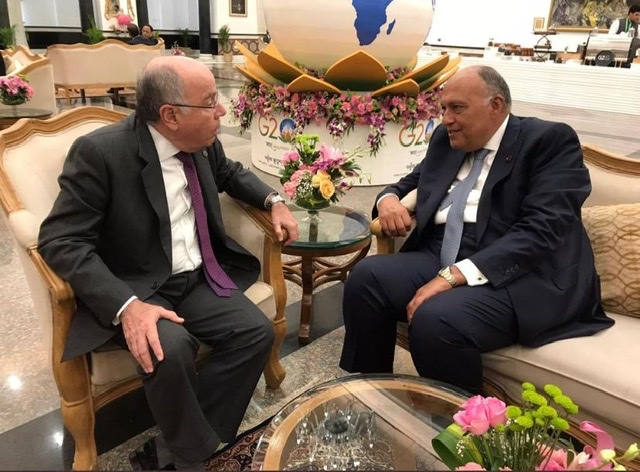 شكري ونظيره البرازيلي يؤكدان على أهمية استمرار تنشيط اتفاقية التجارة الحرة بين مصر والميركسور 