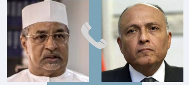 شكري ونظيره التشادي يتفقان على ضرورة التواصل لاتفاق وقف إطلاق النار في السودان