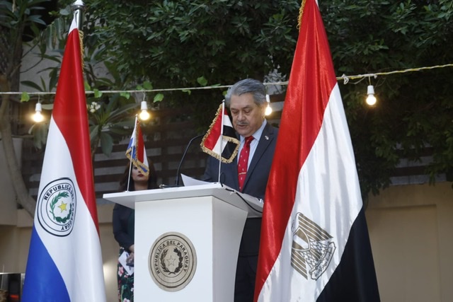 سفير باراجواى بالقاهرة : مصر بلد مقصد يختاره العديد من النازحين كملاذ لهم
