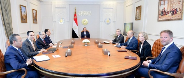 السيسي يبحث مع رئيس شركة 