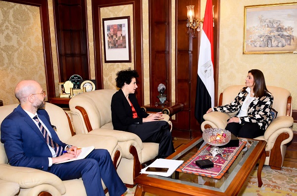 وزيرة الهجرة تبحث مع سفيرة قبرص التعاون بشأن مبادرة 