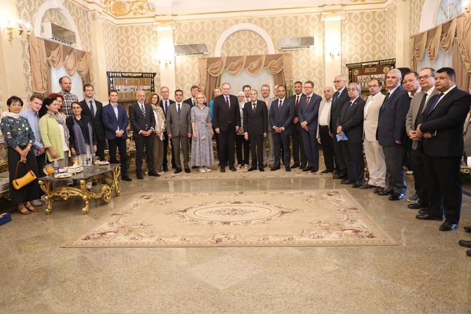 محافظ المنيا يستقبل سفير الاتحاد الأوروبي، ويشيد بأوجه التعاون وتعزيز الشراكة بين الجانبين