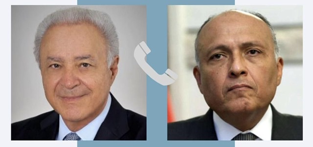شكري و نظيره اليوناني يبحثان هاتفيّا مستجدات الأوضاع في عدد من الملفات الإقليمية والدولية 