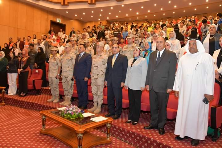 قوات الدفاع الشعبى والعسكرى تنظم ندوة تثقيفية بمحافظة شمال سيناء بالتعاون مع وزارة الشباب والرياضة