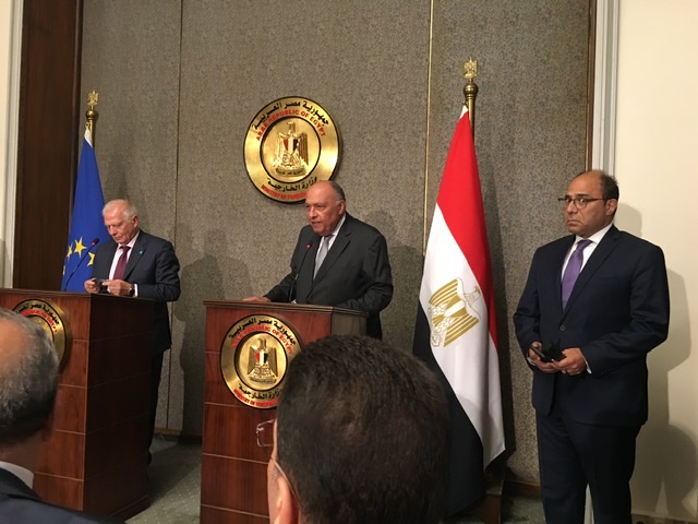 جوزيب بوريل : نتطلع لمزيد من الاستثمارات والمشاريع في مصر 