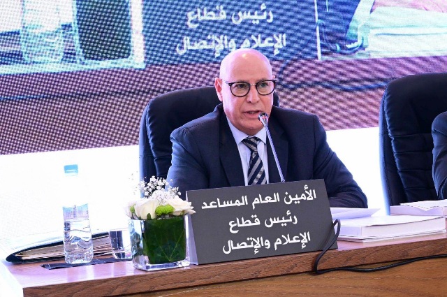السفير أحمد رشيد خطابي: القطاع الإعلامي يواصل دعم القضية الفلسطينية ومواجهة الإرهاب