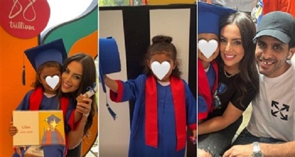 حمدي الميرغني يحتفل بتخرج ابنته من KG2 