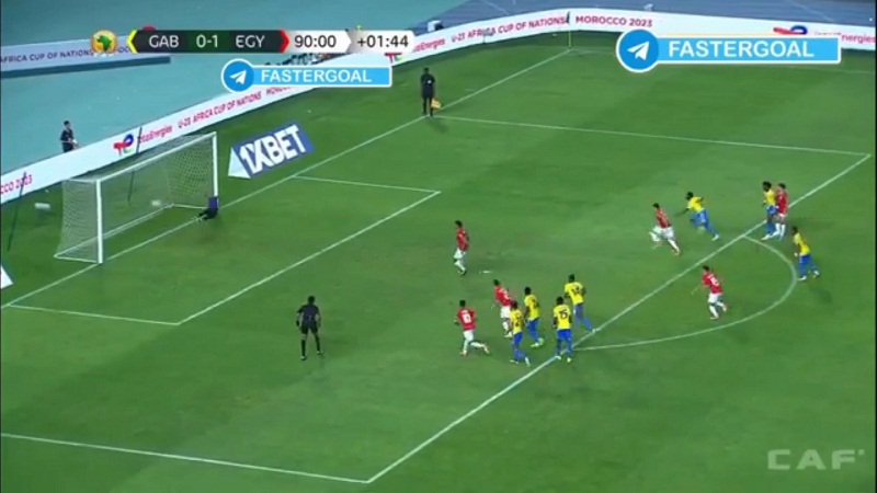 مصر تفوز بهدفين على الجابون وتصعد لنصف نهائي أمم أفريقيا تحت 23 عاما