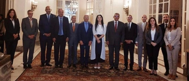 معهد الدراسات الدبلوماسية يستقبل رئيس مؤسسة فورد الأمريكية