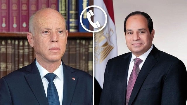 الرئيس السيسي ونظيره التونسي يتبادلان التهنئة بمناسبة العام الهجري الجديد