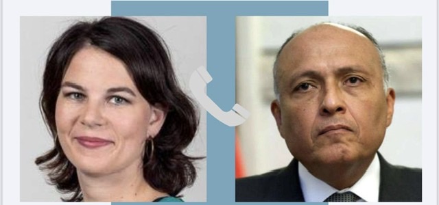 شكري ونظيرته الألمانية يتفقان هاتفيًا على استمرار التشاور بشأن حل الأزمة السودانية و تهدئة الوضع الفلسطيني
