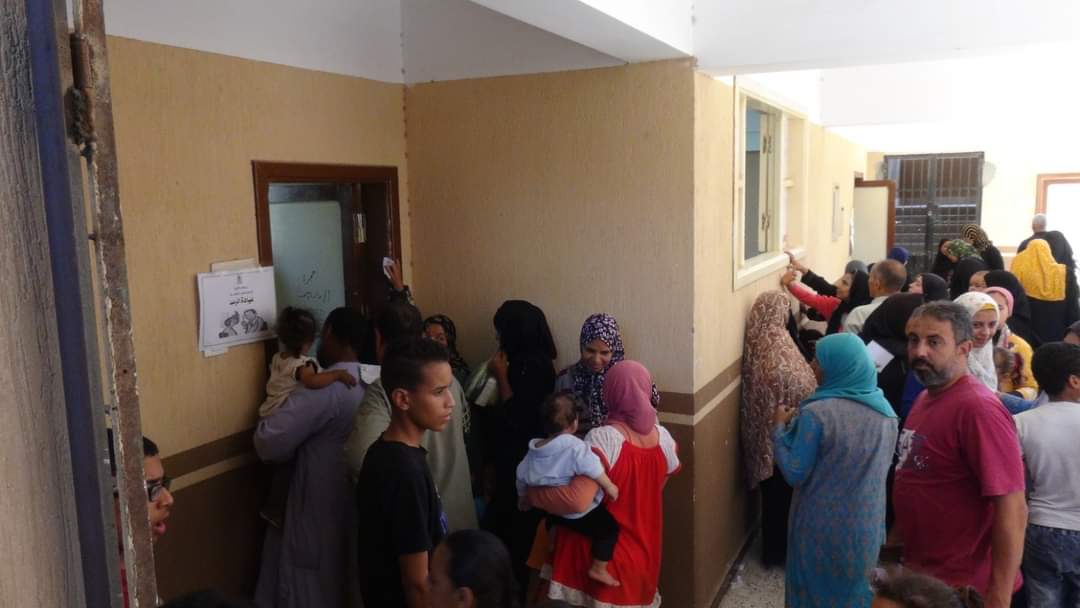 قافلة بيئية متكاملة جديدة لجامعة المنيا لقرية ريحانة بمركز أبوقرقاص