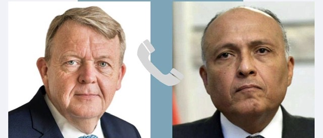 شكري يؤكد لنظيره الدنماركي رفض مصر لكافة جرائم حرق المصحف الشريف
