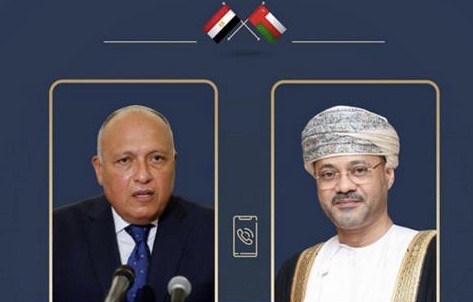 وزير خارجية عُمان يبحث هاتفيًا مع شكري وأبوالغيط الأوضاع المأساوية في قطاع غزة