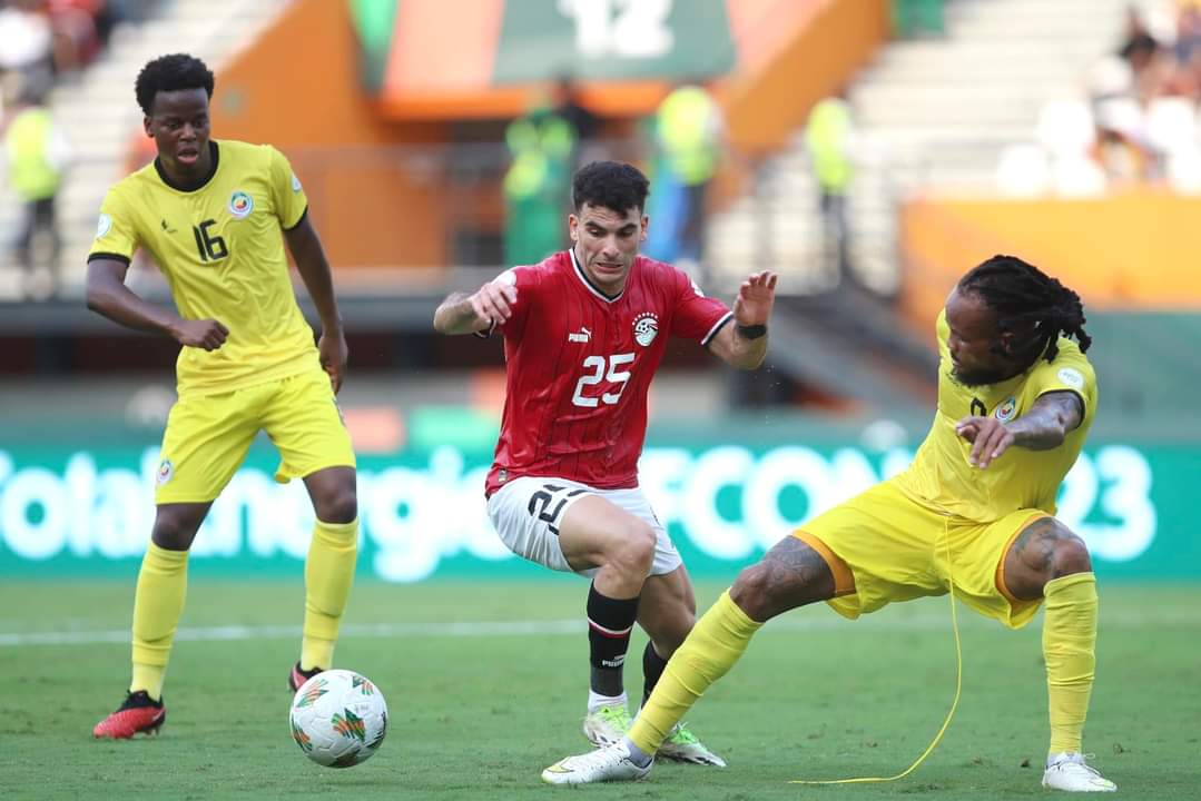 تقدم غانا بهدف نظيف على مصر في الشوط الأول بأمم أفريقيا 