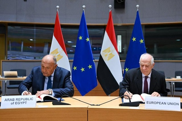 برئاسة شكري وبوريل.. رفع العلاقات بين مصر والاتحاد الأوروبي إلى مستوى الشراكة الاستراتيجية الشاملة
