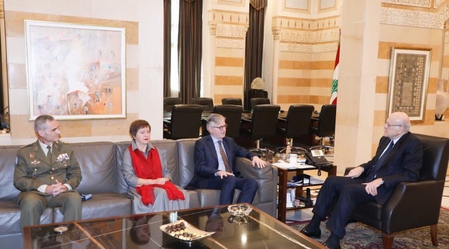 ميقاتي: لبنان مستعد للدخول في مفاوضات لتحقيق الاستقرار في الجنوب