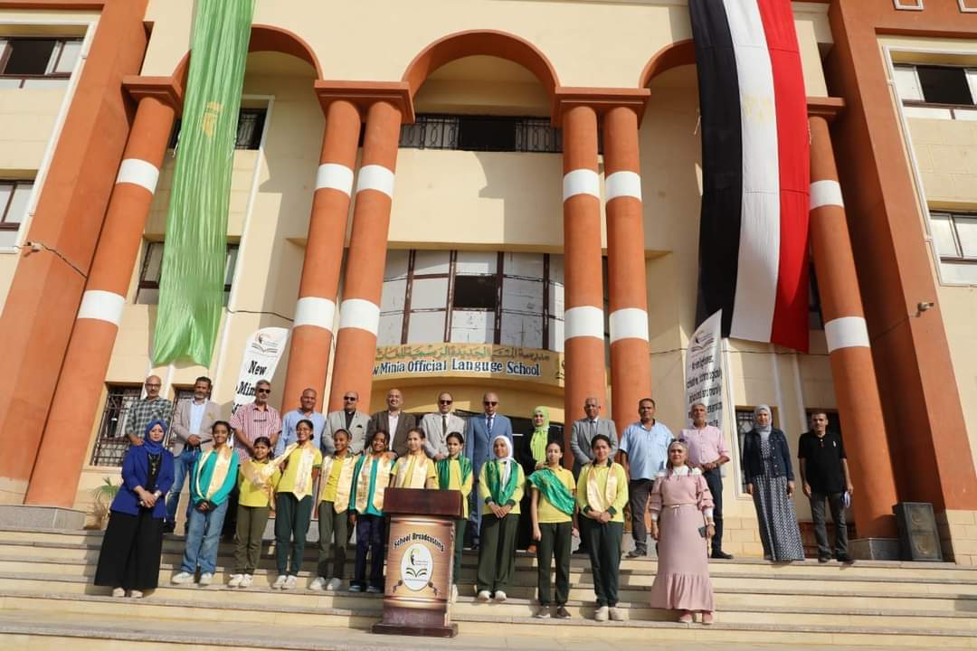 محافظ المنيا يتفقد مدارس المنيا الجديدة