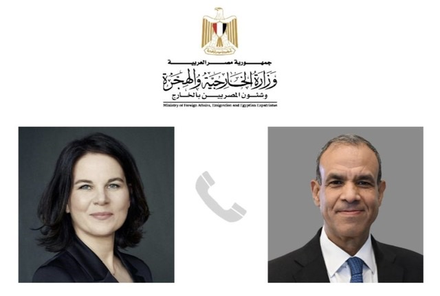 وزير الخارجية ونظيرته الألمانية يبحثان التصعيد المتسارع والخطير في المنطقة