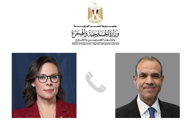 وزير الخارجية يشيد بالدور الإنساني  للسويد في دعم وكالة 