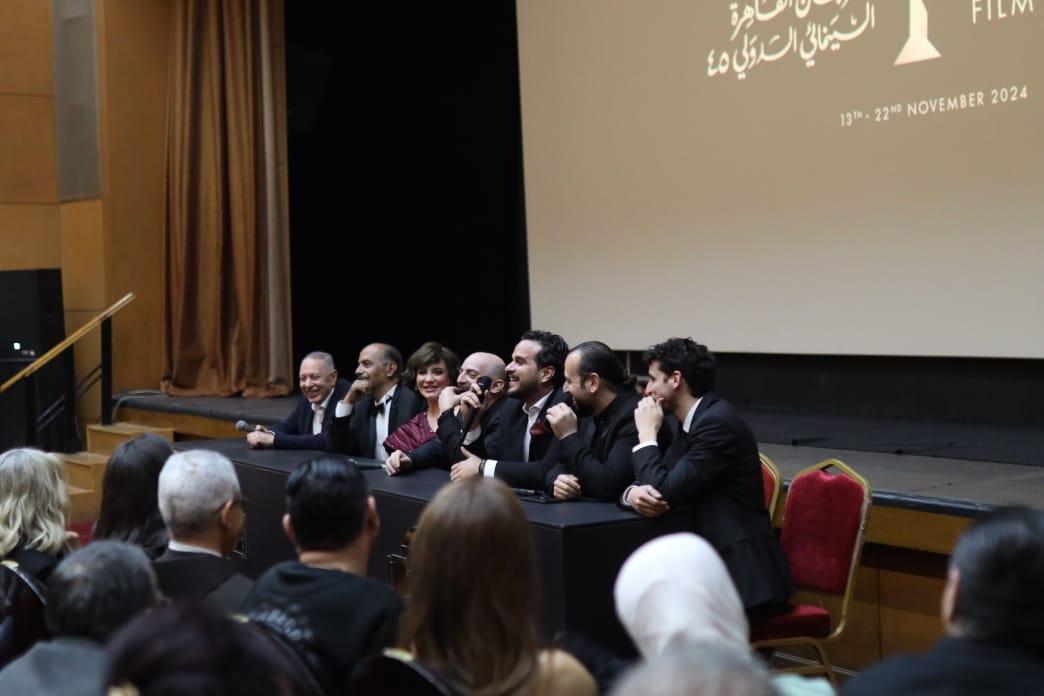 ندوة بمهرجان القاهرة السينمائي لمخرج وأبطال فيلم 